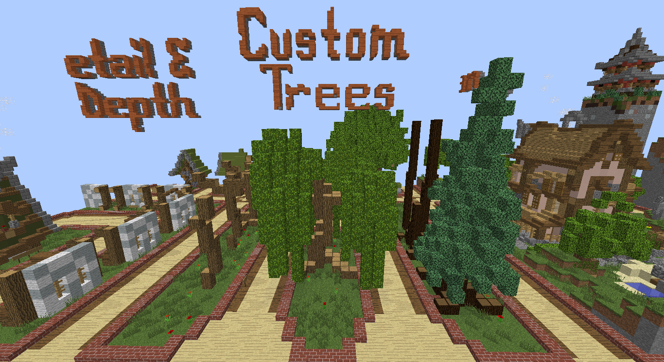 How to make a tree in minecraft How to make a tree in minecraft