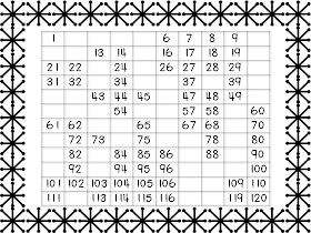 Classroom Freebies: Missing Number Hundreds Charts