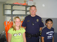 Patrol Captains with Officer Crabtree