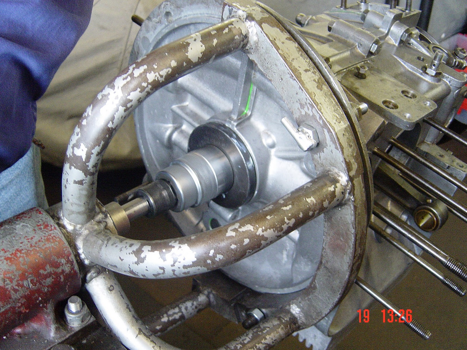 PORSCHE 356 ENGINE BUILD, REBUILD, REPAIR. 7. Checking End Play and