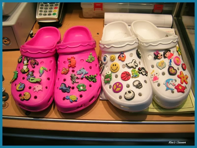 what are the little things you put in crocs called