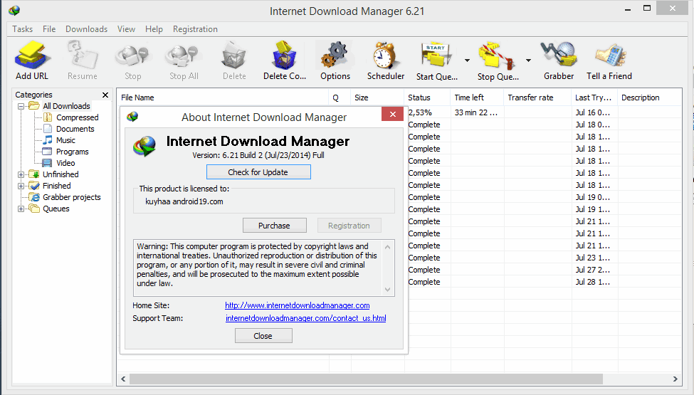 Internet Download Manager 14 Serial Number