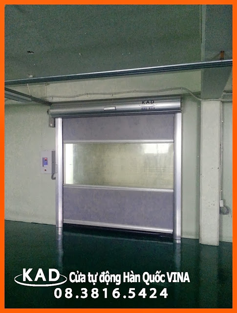 Cửa tự động Hàn Quốc KAD là doanh nghiệp chuyên thi công speed door