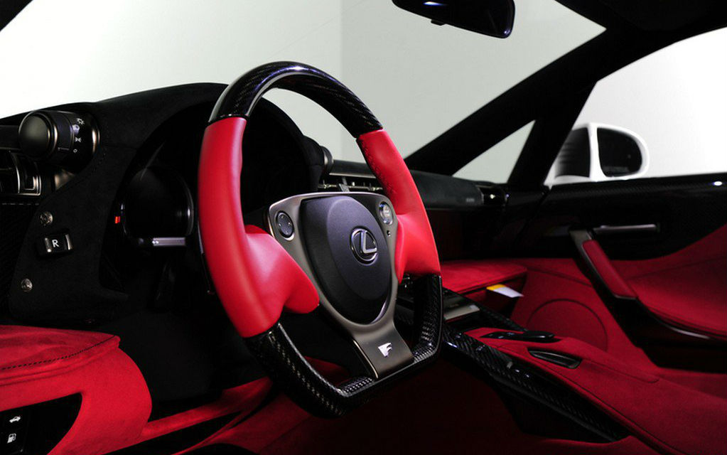 Lexus Lfa Nurburgring Edition With Red Interior Latest