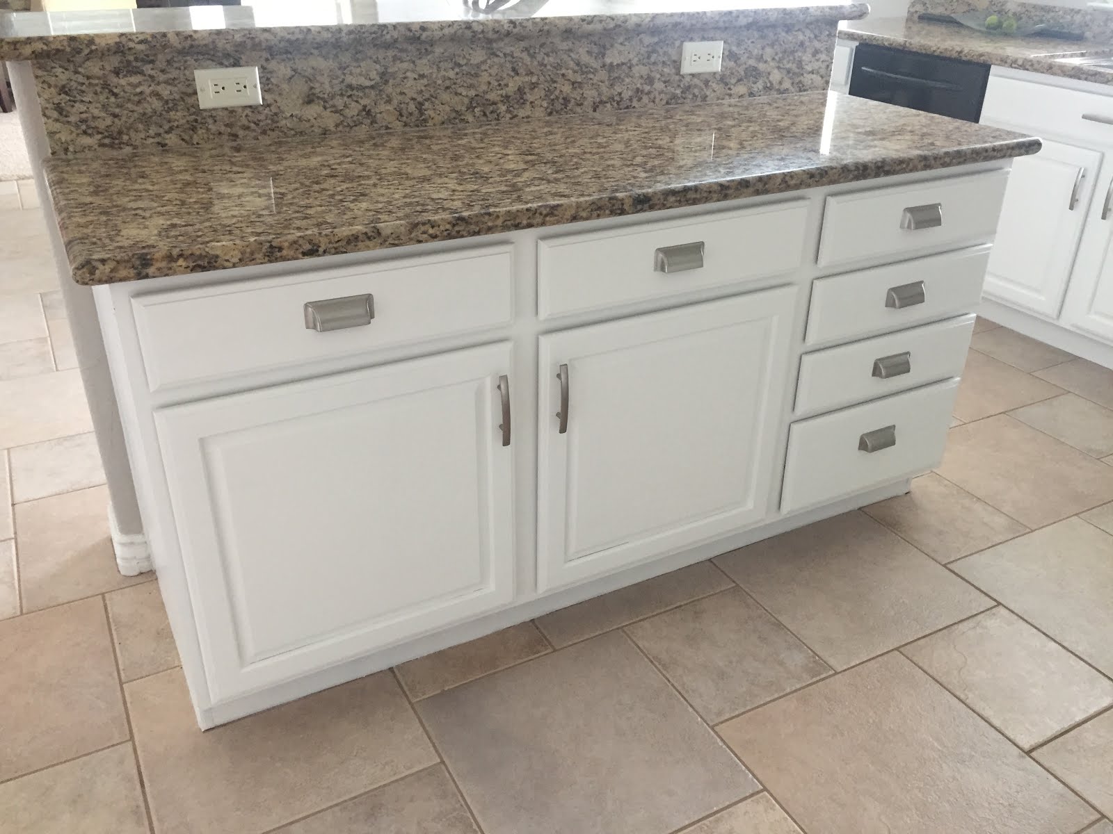 Upcycled+Embellished How to paint kitchen WITHOUT sanding