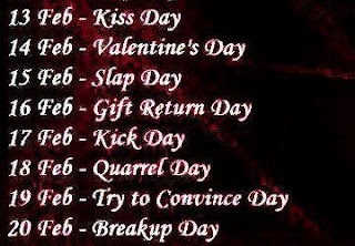 list-of-valentine-day