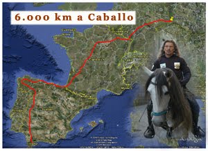 Un caballo PRE para realizar 6000 km