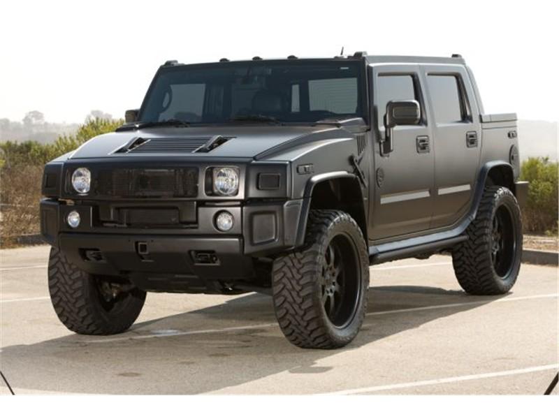 Black Hummer H2 SUT | BİGSPORTRUCK