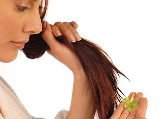 Mascarilla de aguacate cabello