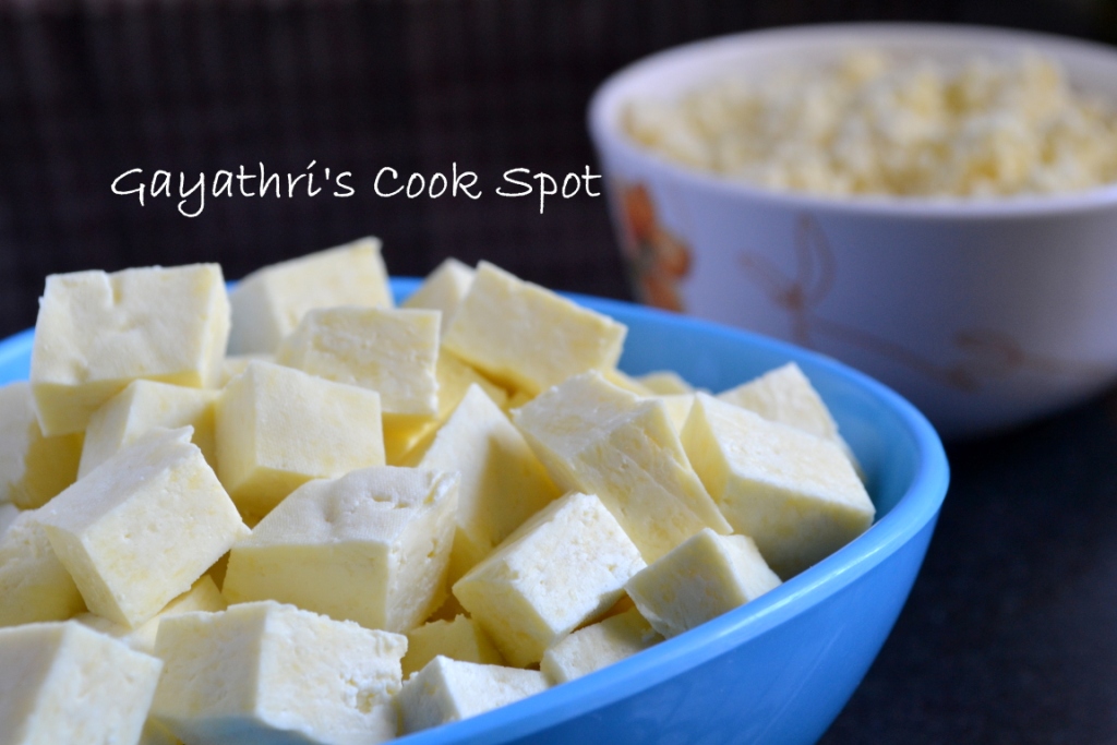 Homemade Cottage Cheese Paneer Gayathri S Cook Spot