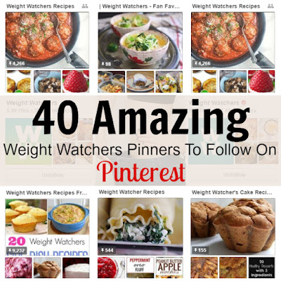 40 Amazing Weight Watcher Pinners To Follow On Pinterest