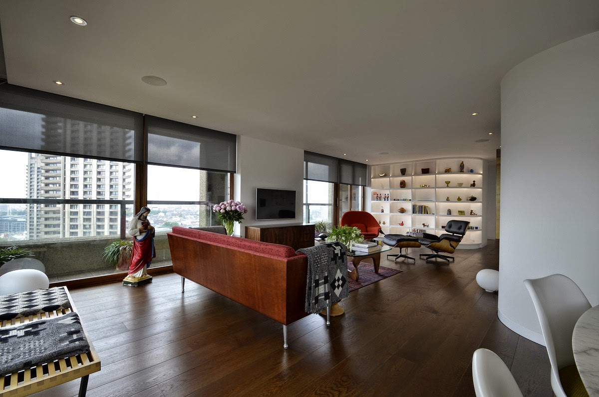 Thomson Brothers At The Barbican Beautiful Barbican Tower Flat