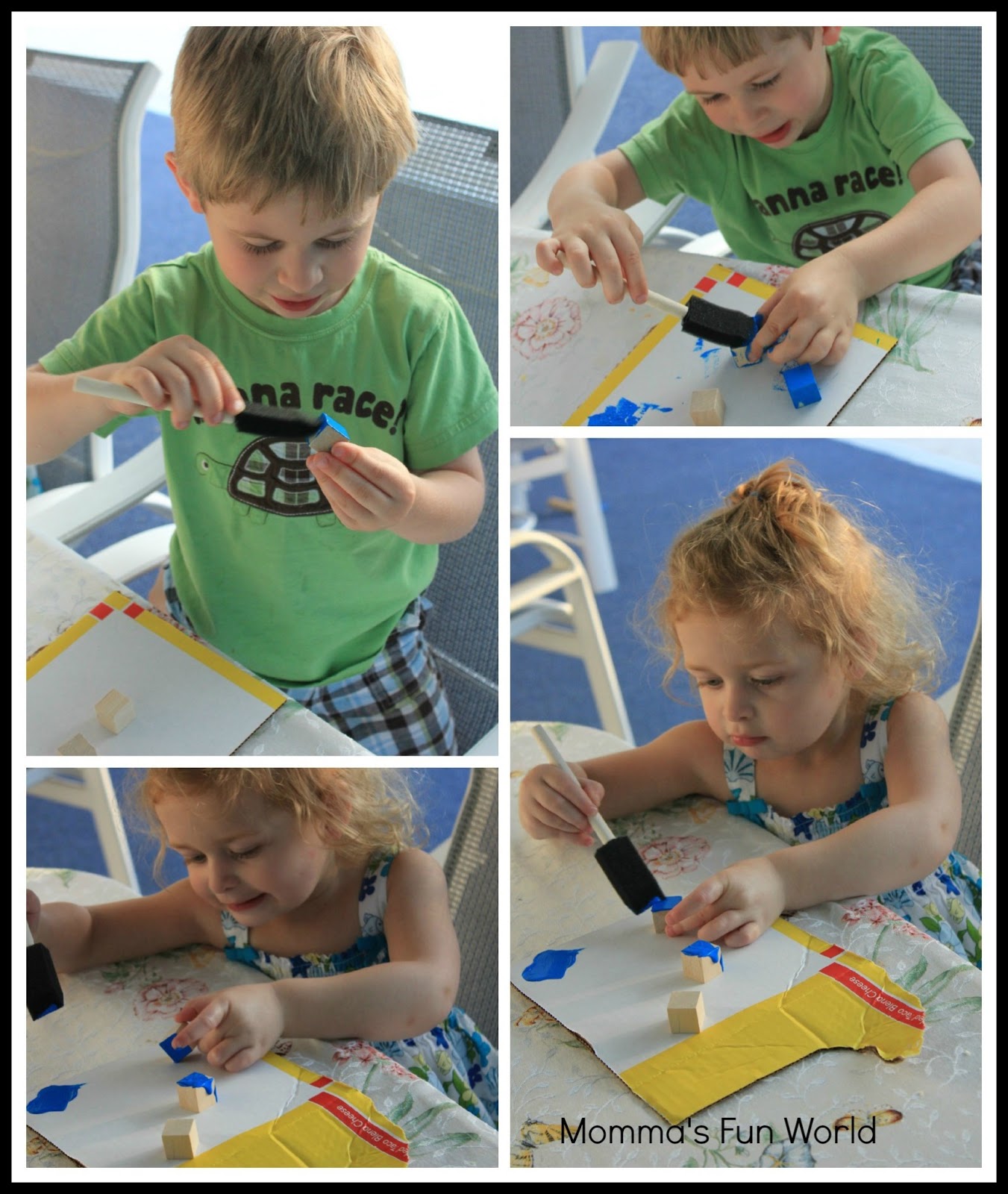 Momma's Fun World learning blocks