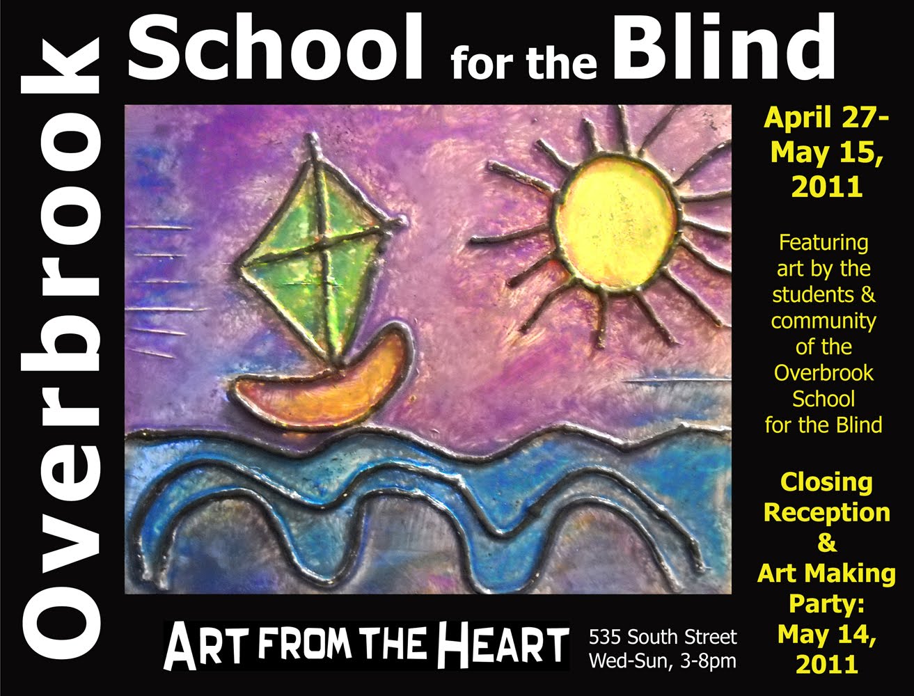 Art from the Heart Overbrook School for the Blind now exhibiting at