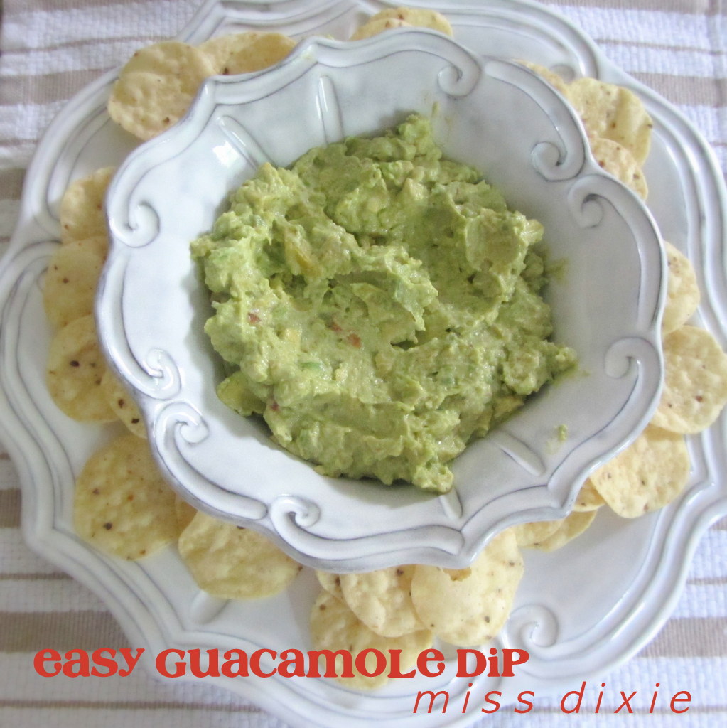 Miss Dixie Recipe Easy Guacamole Dip