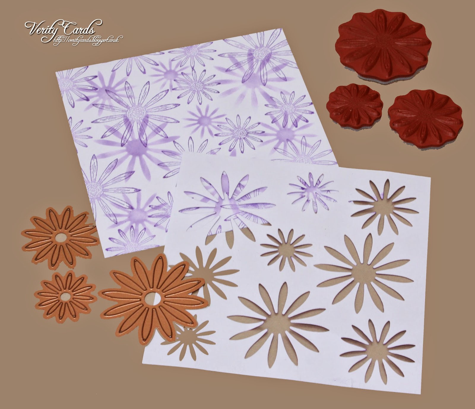 Verity Cards Making a stencil from dies!