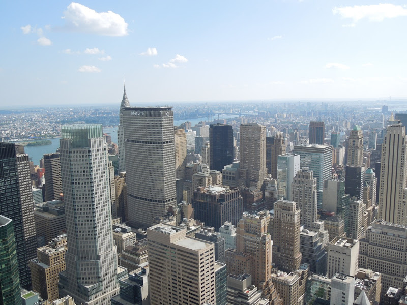 Rockefeller Center observation deck obscured Chrysler Building view Rockefeller Center obscured Chrysler Building view