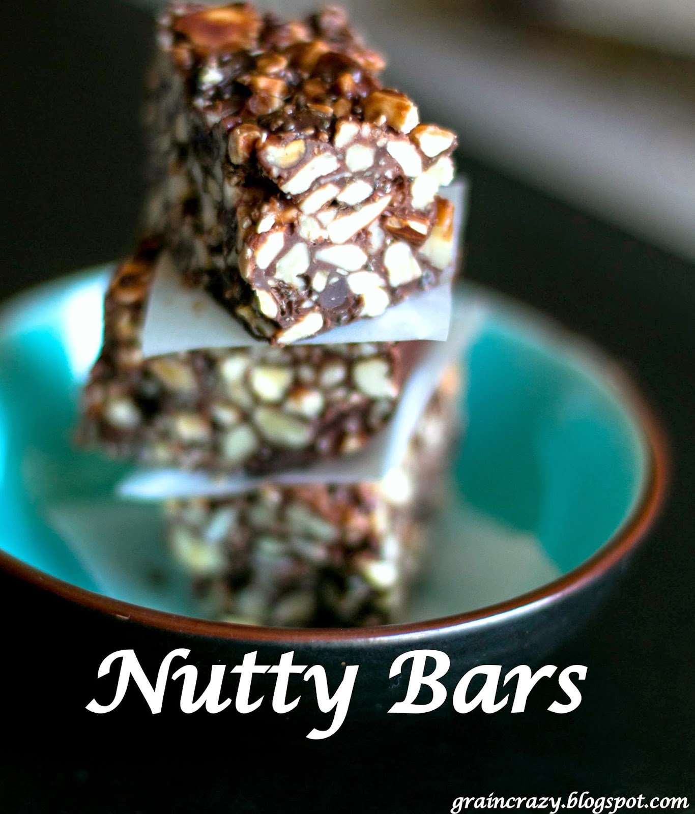 Grain Crazy Nutty Bars (gluten free and low sugar)