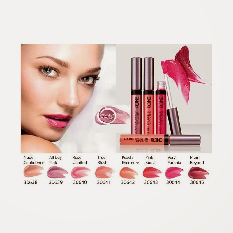 COLOUR UNLIMITED LIP GLOSS BY THE ONE ORIFLAME alleriamakeupartist