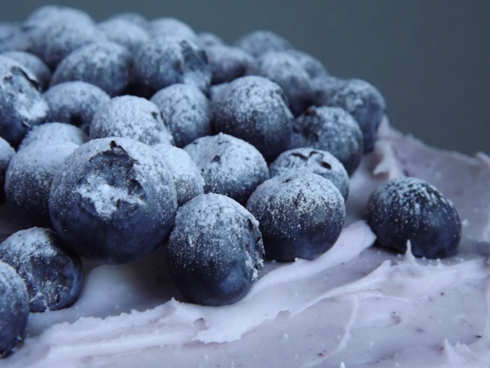 Hazelnut, Lemon and Blueberry Layer Cake