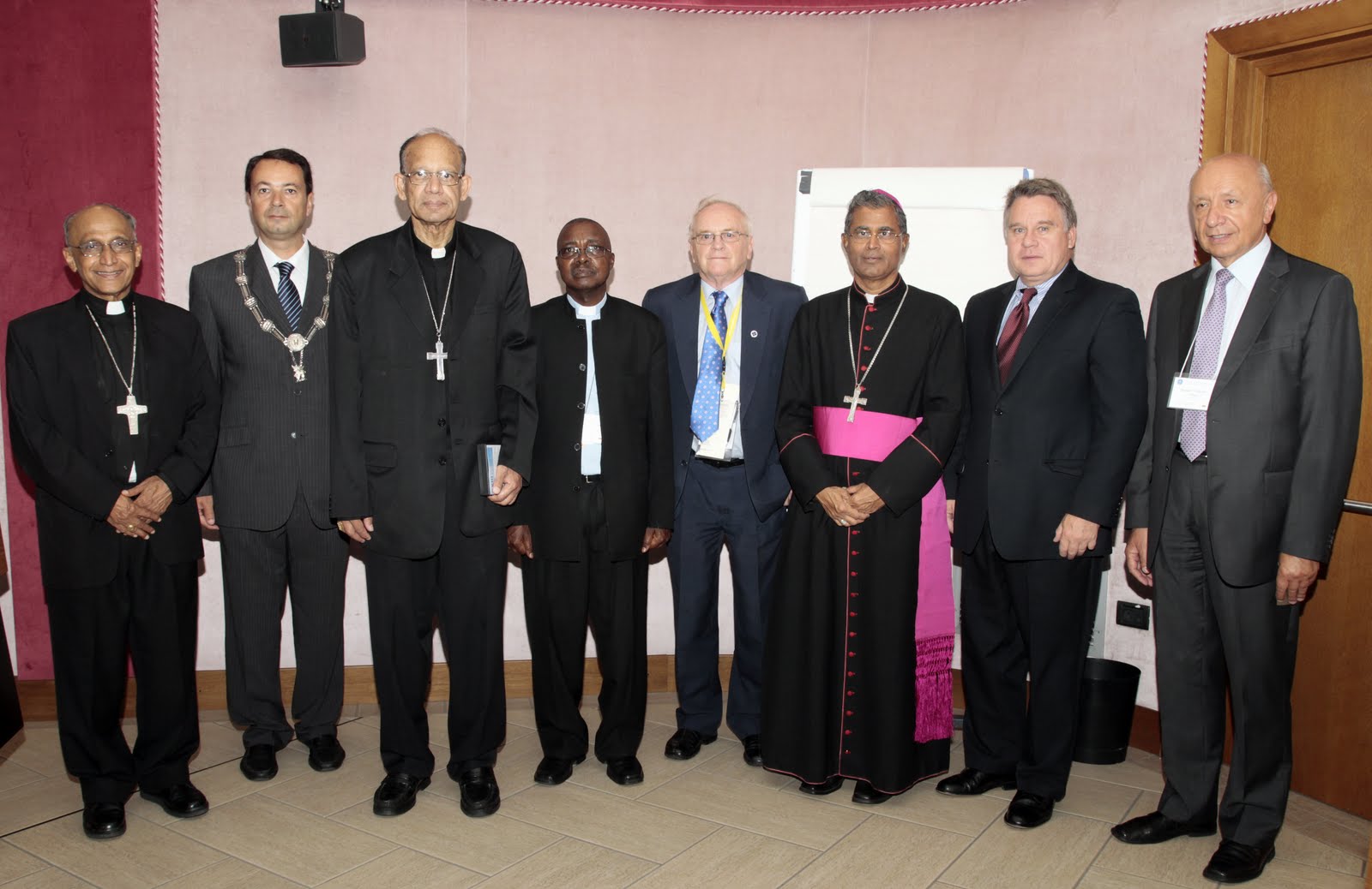 Authorities in inauguration ceremony