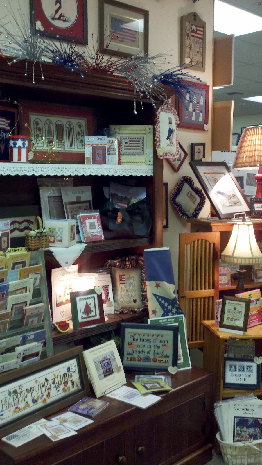 Ruth's Needlework Cross Stitch Cupboard