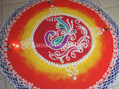 Sanskar+bharti+rangoli