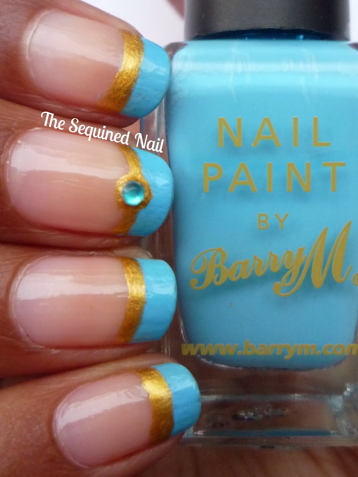 The Sequined Nail: Princess Jasmine Nails