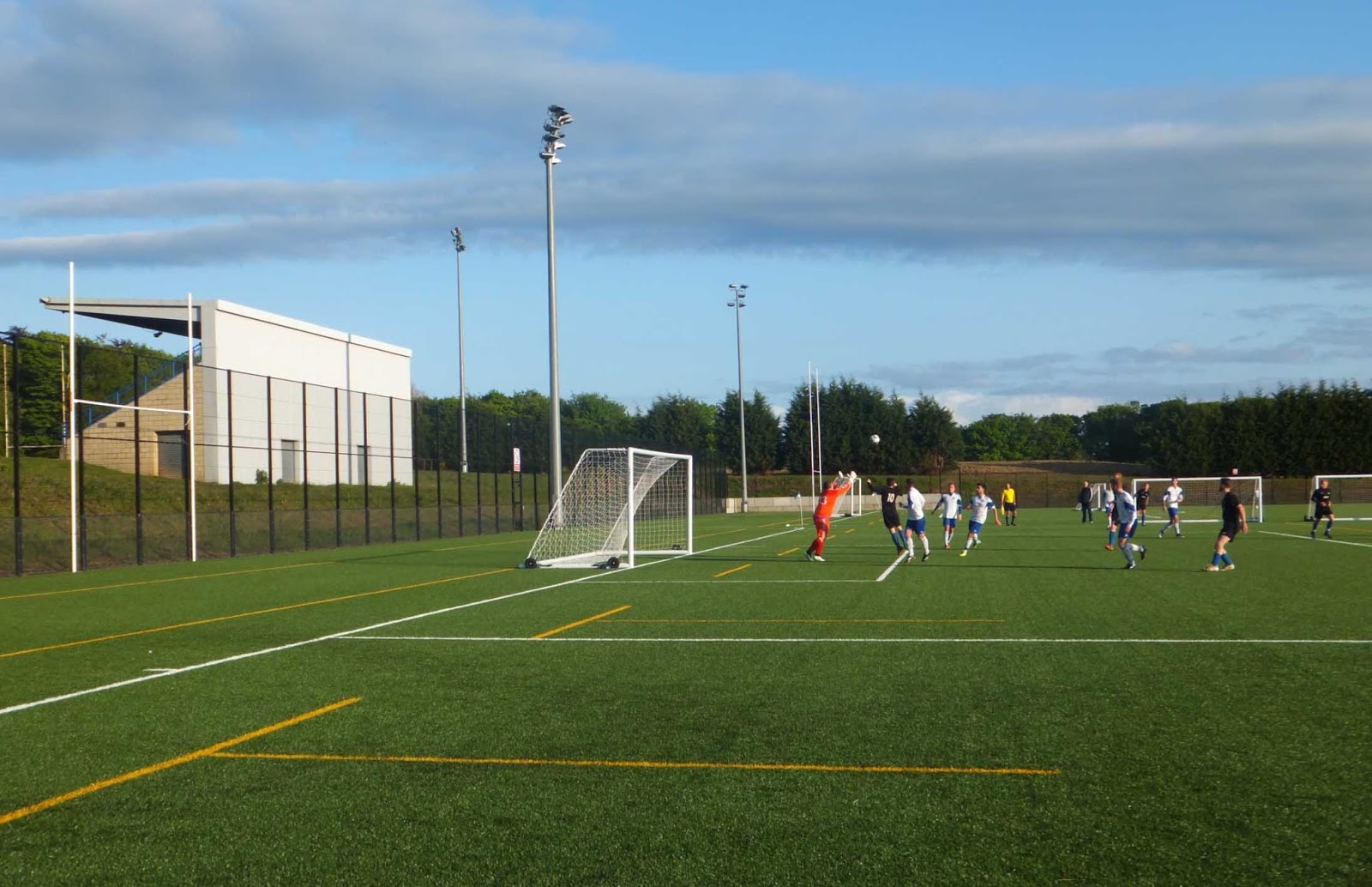 East Kilbride YM v Hamilton FP at Dalziel Park