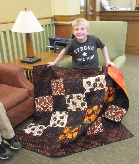 Gordon's sports quilt