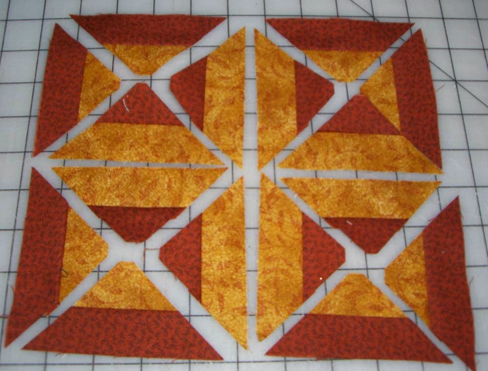 Reeves Raves Tutorial for Night and Day Quilt block