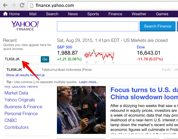 Unduh data forex historis yahoo
