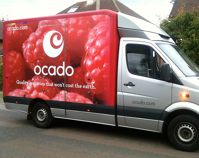D Jenkins Photography Another Ocado Van spotted with my photo of