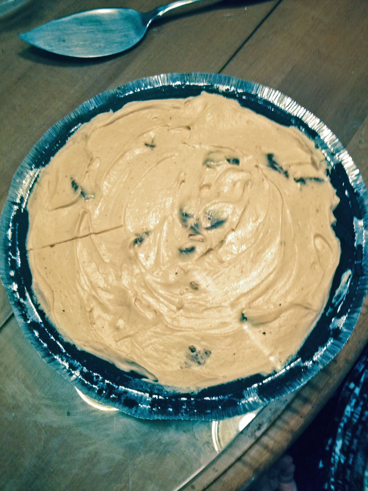 Soup Spice Everything Nice Peanut Butter Brownie Yogurt Pie