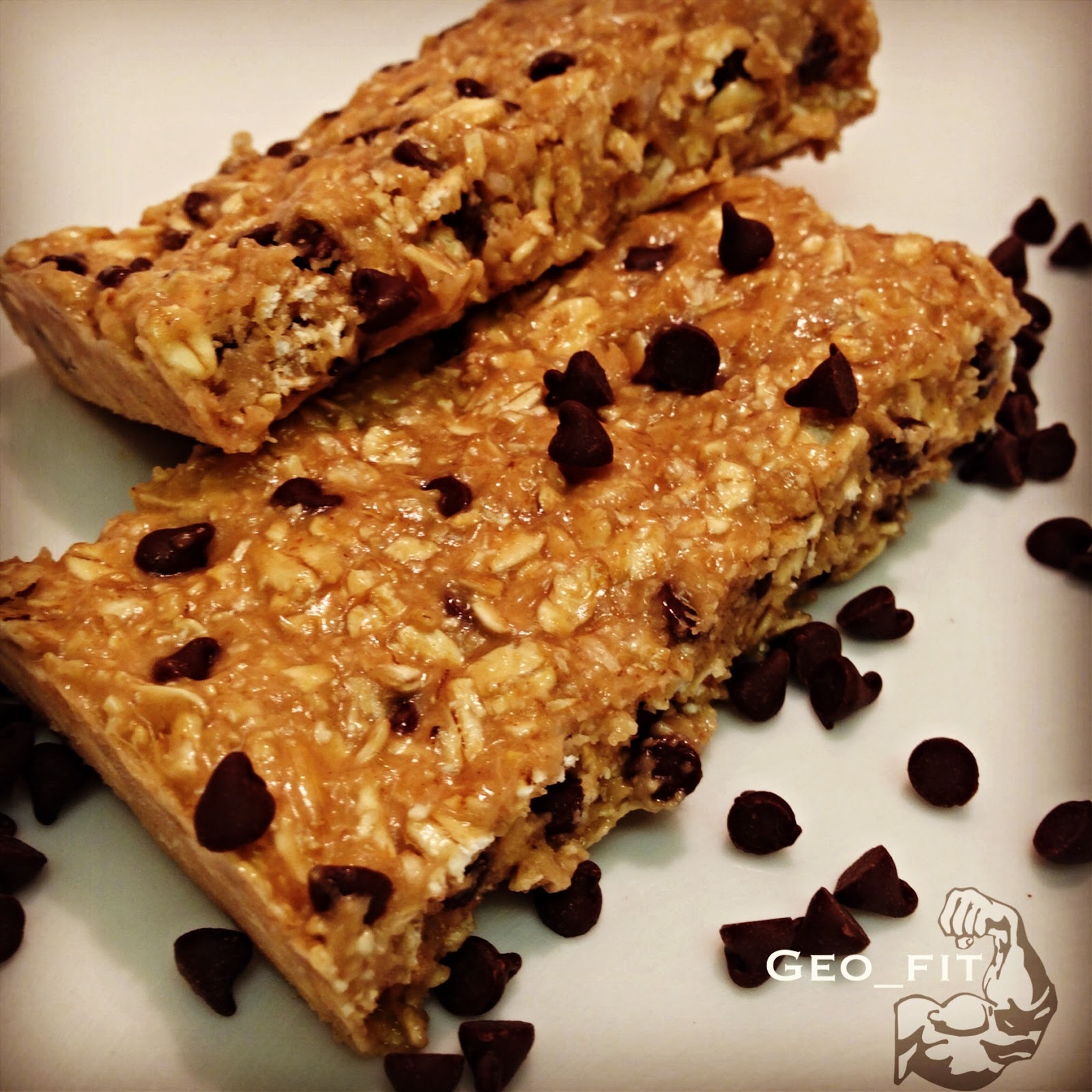 GEO_FIT Chocolate Chip Peanut Butter Protein Bars