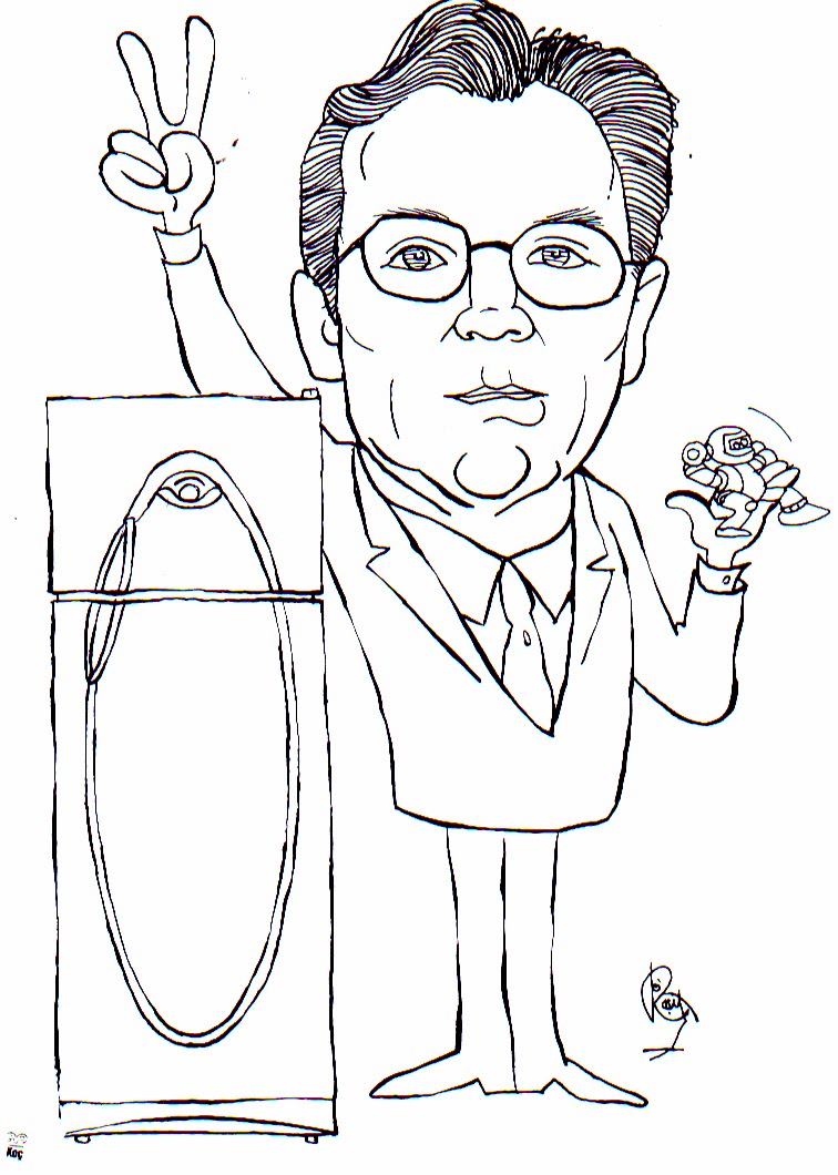 portre karikaturu siyah beyaz orneklerim