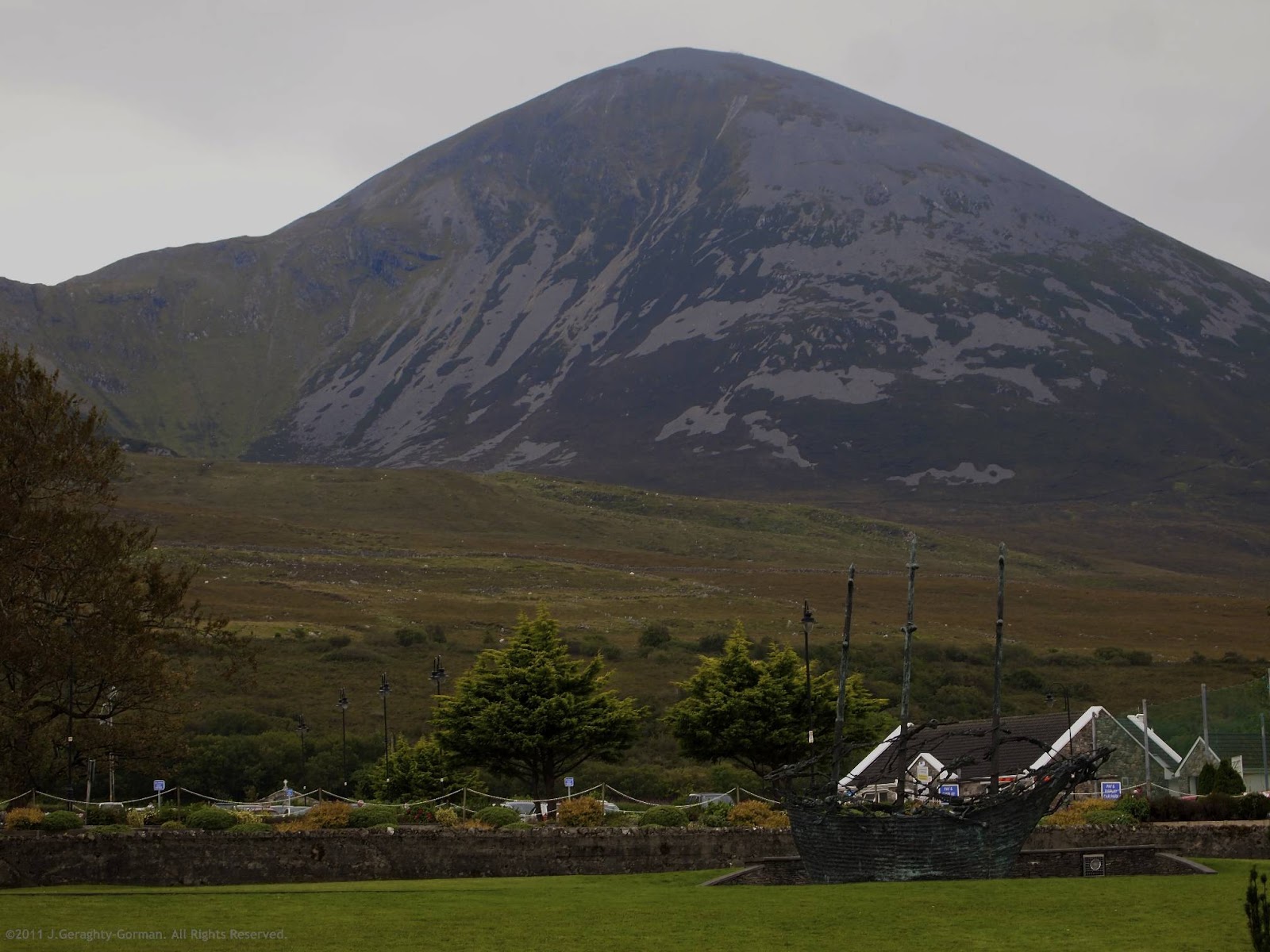 monte Croagh Patrick - Murrisk, Irlanda monte Croagh Patrick - Murrisk, Irlanda