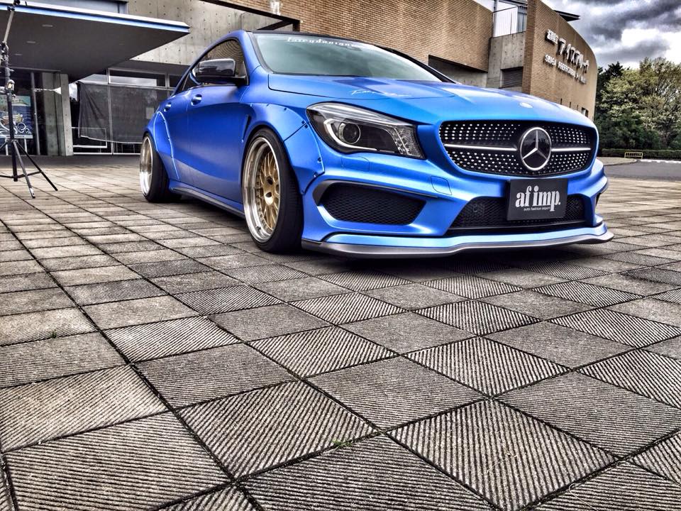 Tuning Mercedes Cla Von Fairy Design Im Liberty Walk Style Myauto24 Das Autoblog Im Internet Myauto24