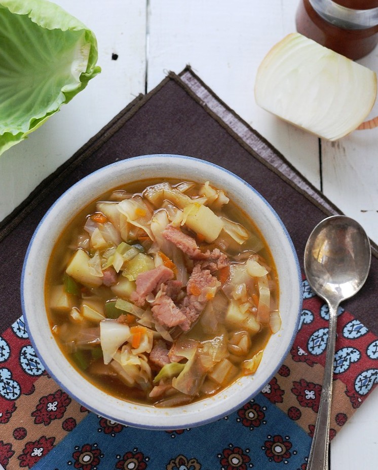 The Bestest Recipes Online Ham and Cabbage Soup