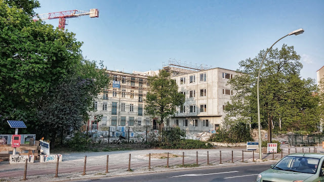 Baustelle Krankenhaus, Danziger Straße 77, 10405 Berlin, 19.04.2014