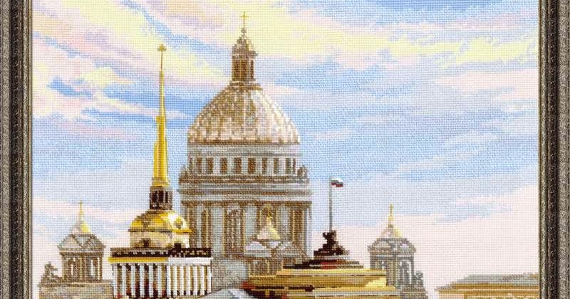 Санкт-петербург адмиралтейская набережная схема вышивки 7