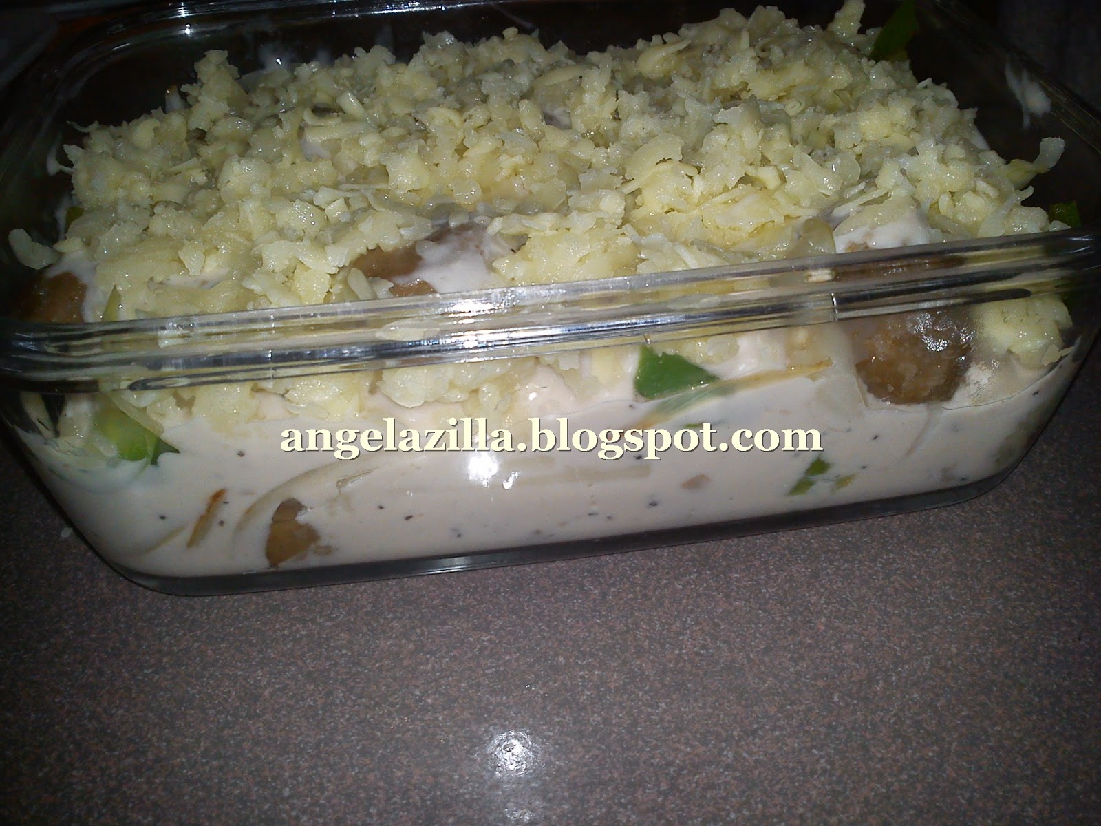 When The Story Begins..... BAKED CHEESE MEATBALL ALA PIZZA HUT