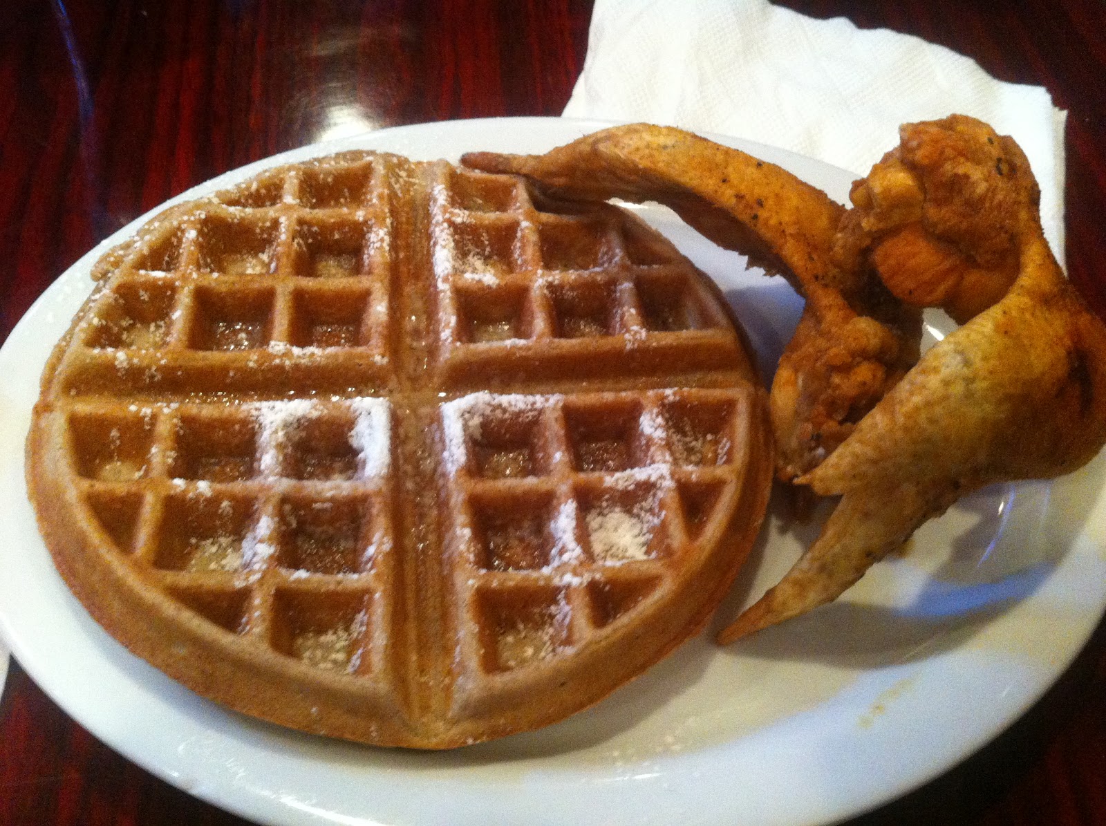 estewartartist watts' grill chicken & waffles