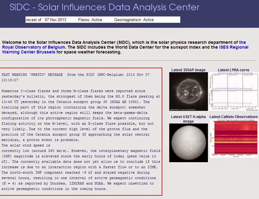 Solar Influences Data Analysis Center