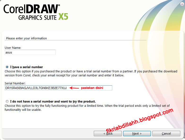 download generator serial number corel draw x5 bagas