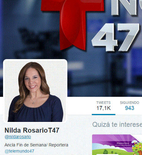 Nilda Rosario estara' presente en noticiasTelemundo