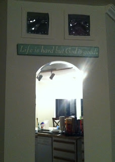 Life is hard but God is good Life is hard but God is good
