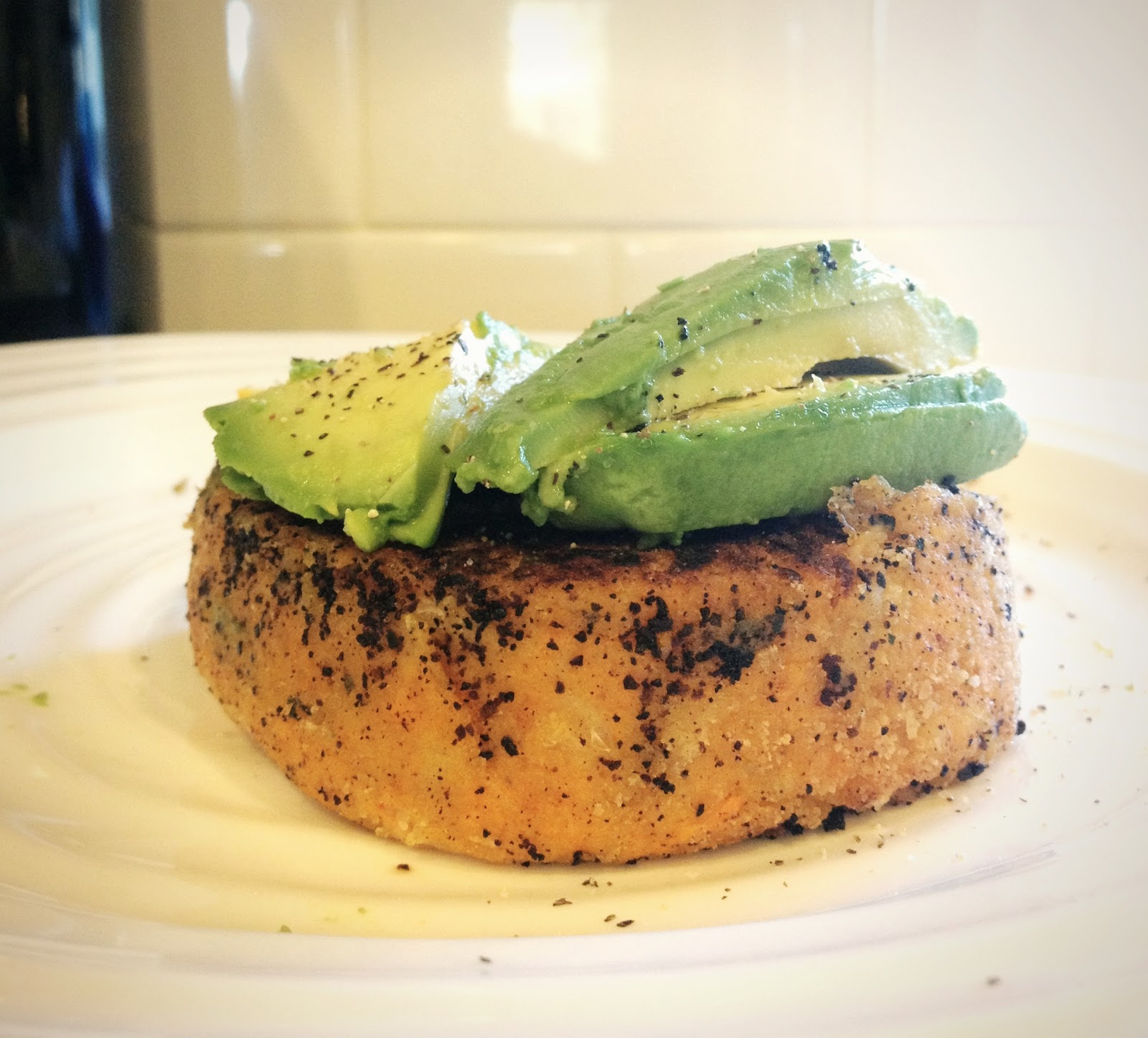 Sweet Potato Veggie Burger + Pregnancy Photo Journey