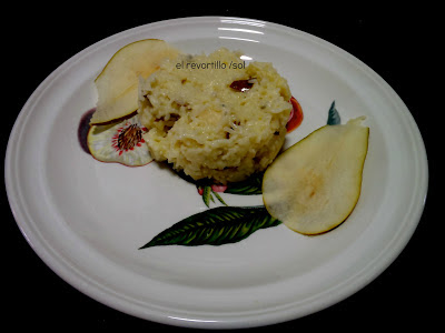 Risotto De Pera Con Queso Gorgonzola