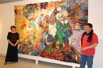 Marja i Myrom och Konstnär Ricardo Donoso